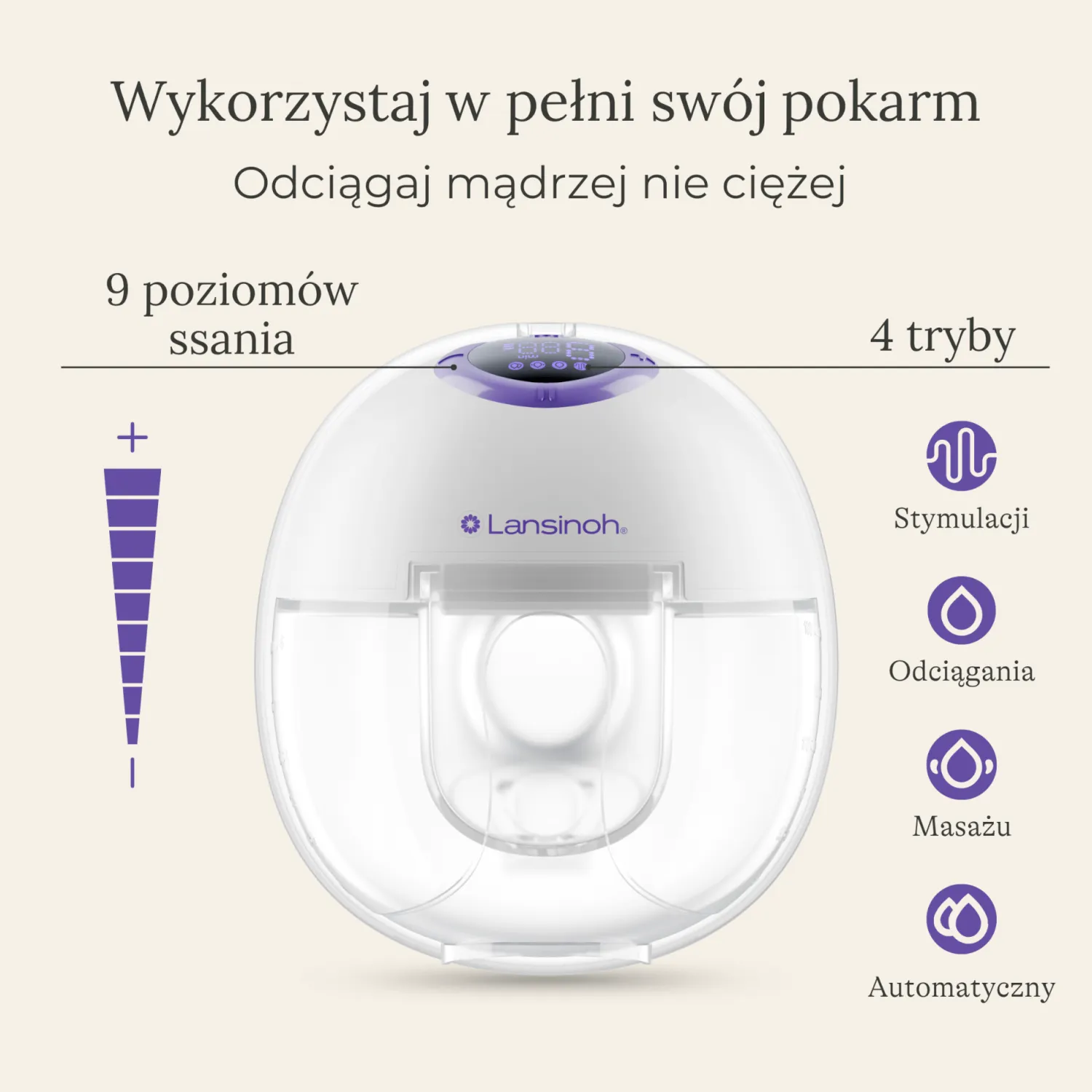 Karmienie Piersią|Laktatory | Lansinoh Laktator pojedyńczy bezprzewodowy Hands-free