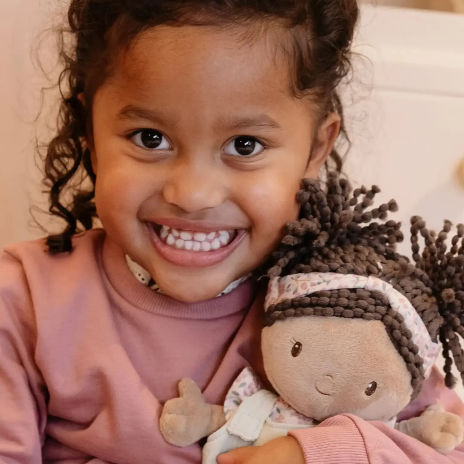 12M+|2 Lata + | Little Dutch Laleczka w koszyczku Baby Evi