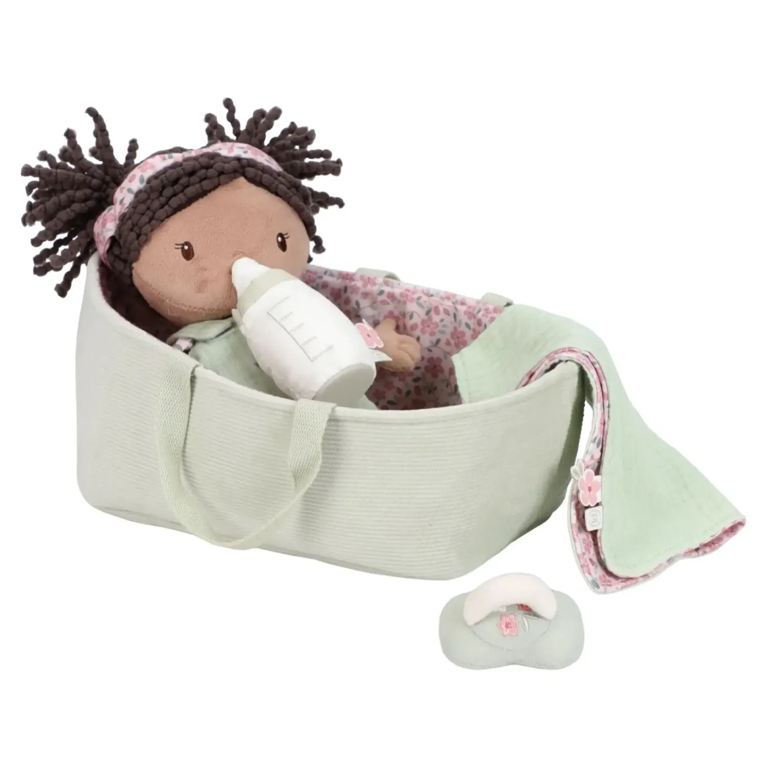 12M+|2 Lata + | Little Dutch Laleczka w koszyczku Baby Evi