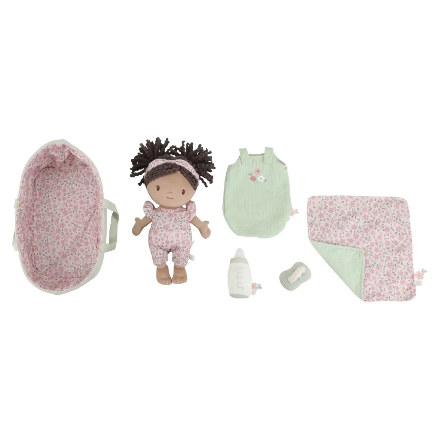 12M+|2 Lata + | Little Dutch Laleczka w koszyczku Baby Evi
