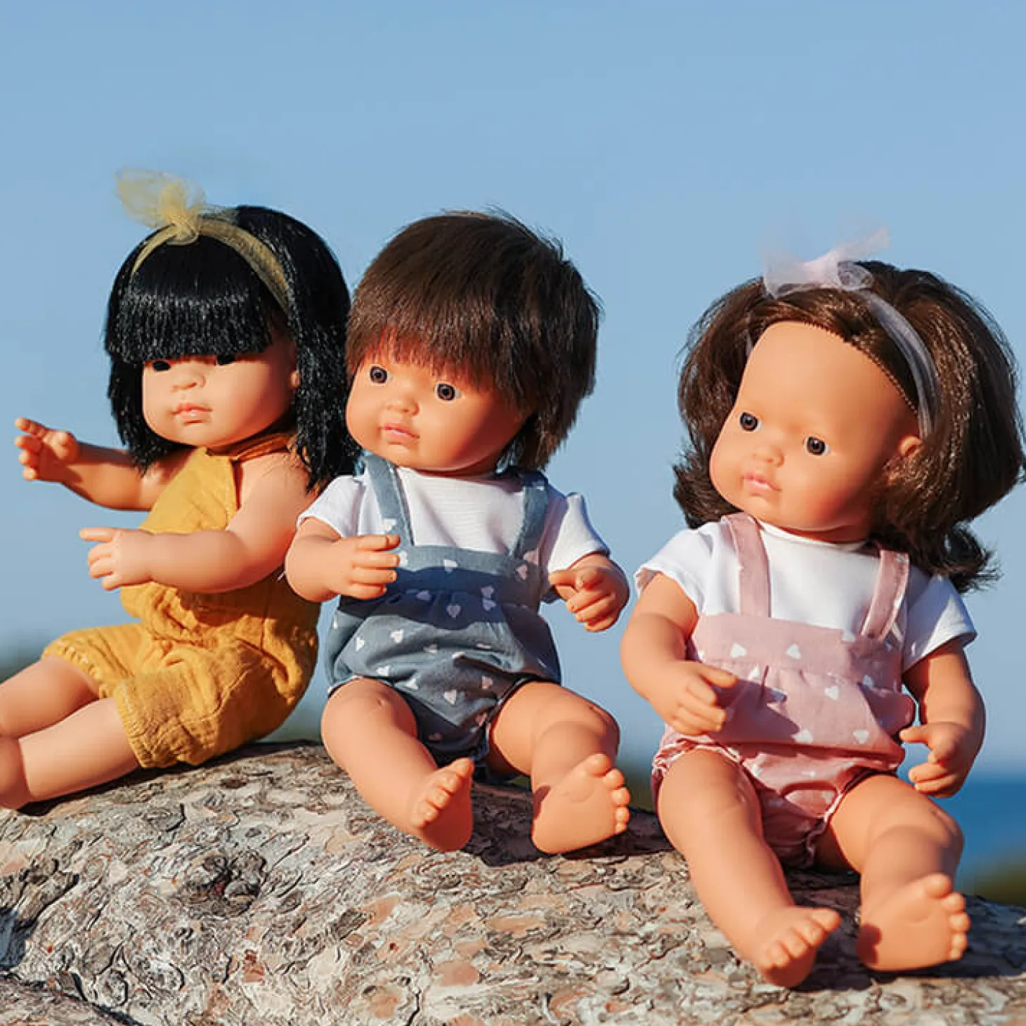 Lalka dziewczynka Europejka Brązowe włosy My Friends & Me, 38cm