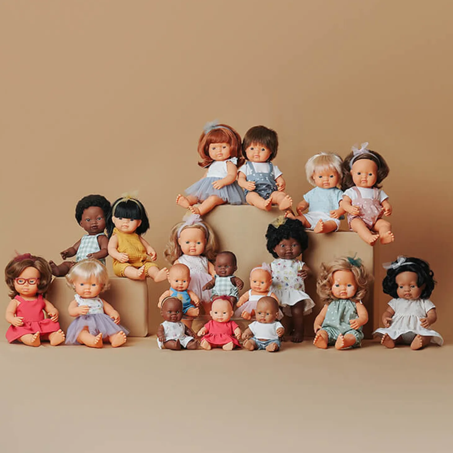 Lalka dziewczynka Europejka Ciemny Blond My Friends & Me, 38cm