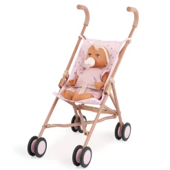 6 Lat+|3 Lata + | LullaBaby Lalka niemowlę ze smoczkiem, w sukience i opasce, wersja różowa