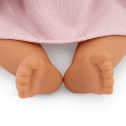 6 Lat+|3 Lata + | LullaBaby Lalka niemowlę ze smoczkiem, w sukience i opasce, wersja różowa