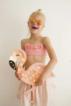 Dekoracje Dziecięce|Lampki Nocne | Little Lights Lampa Flaming PASTEL SHRIMP