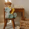 Dekoracje Dziecięce|Lampki Nocne | Little Lights Lampa Smok Hunter Green