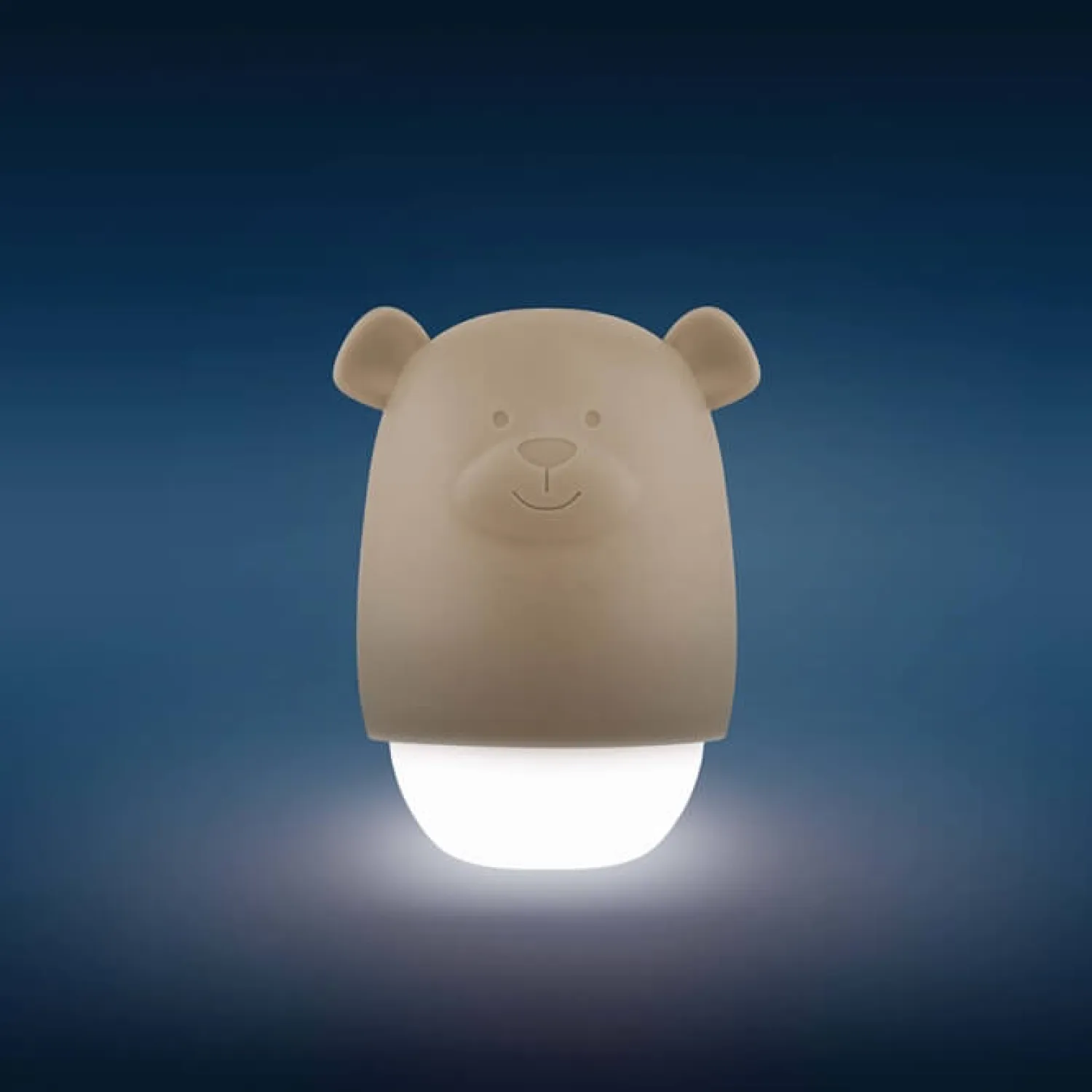 Lampki Nocne|Lampki Nocne | Zazu Lampka nocna dla dzieci do kontaktu BENNY Taupe