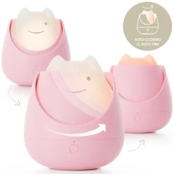 Lampki Nocne|Lampki Nocne | Nosiboo Lampka nocna Zigg - pink