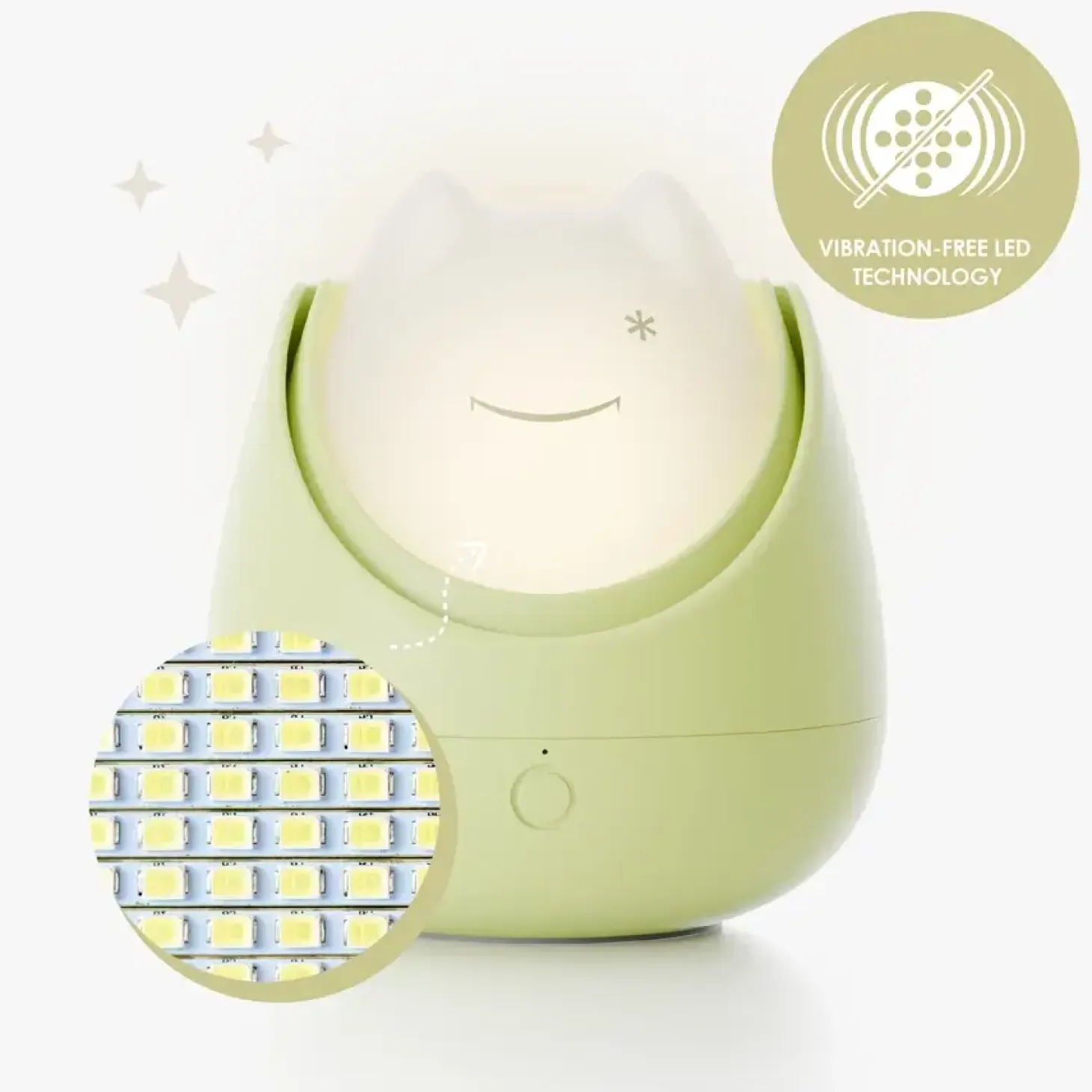 Lampka nocna Nosiboo Zigg - sage