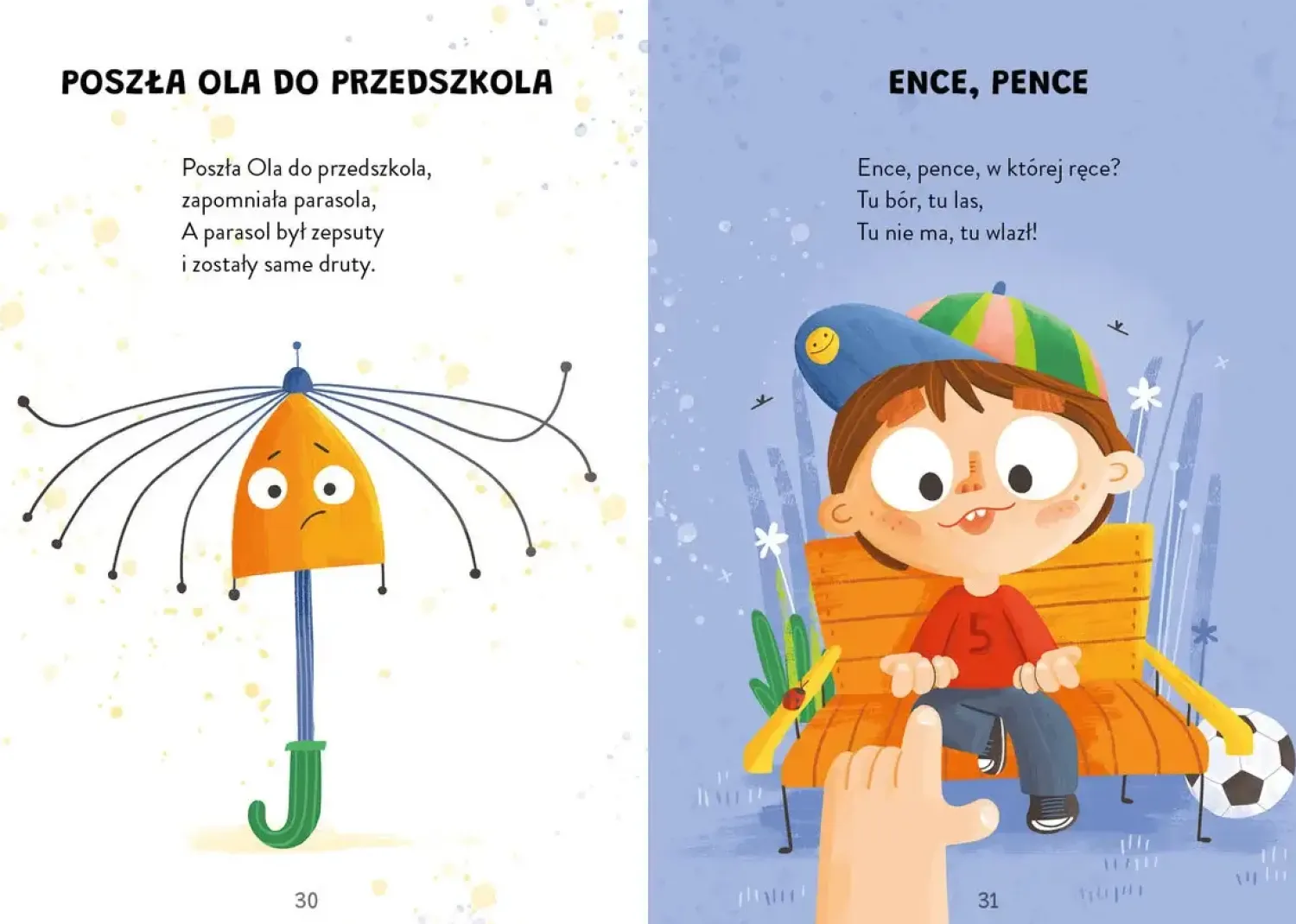 2-5 Lat | Wydawnictwo Wilga Lata osa koło nosa... i inne rymowanki