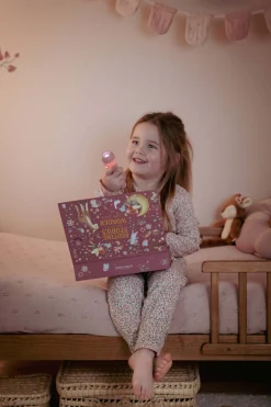 7 Lat+|8 Lat+ | Little Dutch Latarka projektor z bajkami Róż
