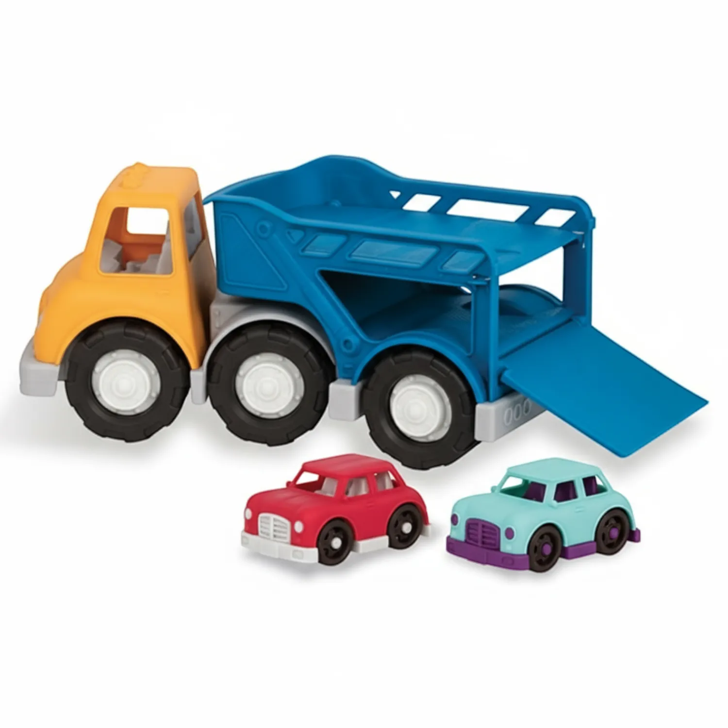12M+|3 Lata + | Wonder Wheels Laweta z autkami – Car Carrier