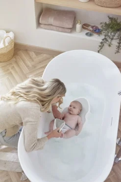 Akcesoria Łazienkowe|Akcesoria Łazienkowe | Shnuggle Baby Leżaczek do kąpieli noworodka Eucalyptus