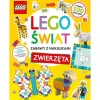 5-8 Lat|9 Lat + | HarperCollins LEGO® świat. Zabawy z naklejkami. Zwierzęta