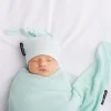 Kocyki|Otulacze I Pieluszki | Lullalove Lekki, dzianinowy kocyk - mgiełka Mięta