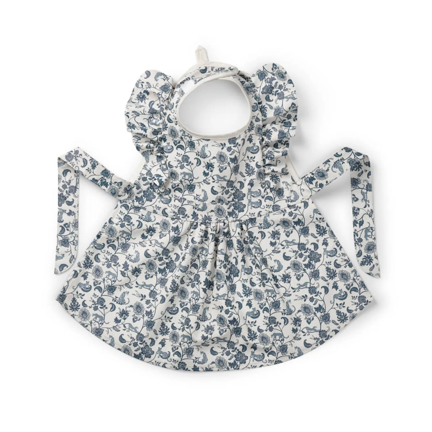 Metoda Blw|Śliniaki | Elodie Details Śliniaczek fartuszek - Garden Leo Toile