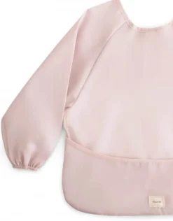 Śliniaki|Metoda Blw | Mushie Śliniak z długim rękawem - Blush
