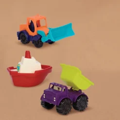 3 Lata +|2 Lata + | B.Toys Loaders & Floaters – zestaw 3 pojazdów