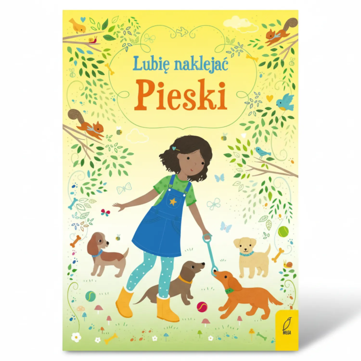 Naklejki|2-5 Lat | Wydawnictwo Wilga Lubię naklejać. Pieski