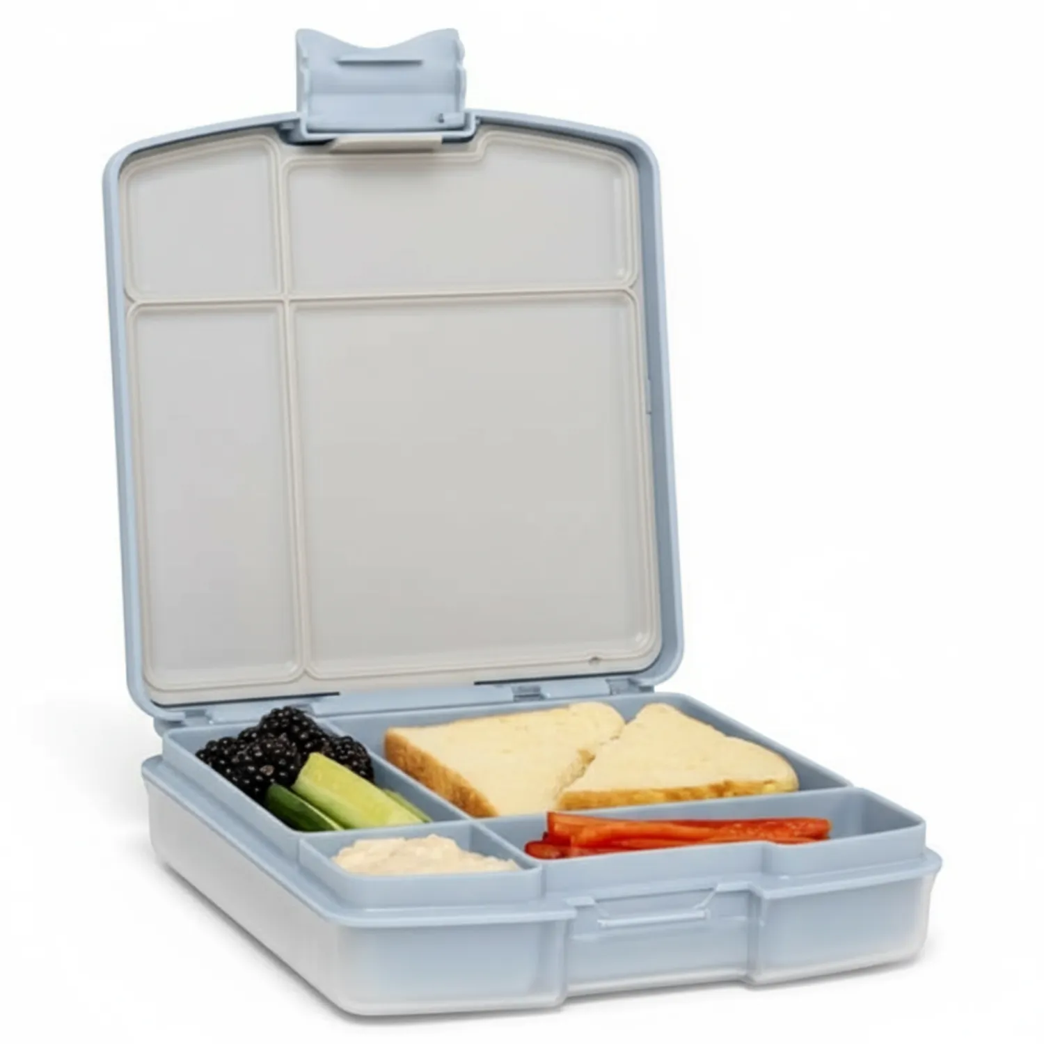 Przechowywanie Jedzenia|Przydatne Akcesoria | Ubbi Lunchbox Bento Cloudy Blue