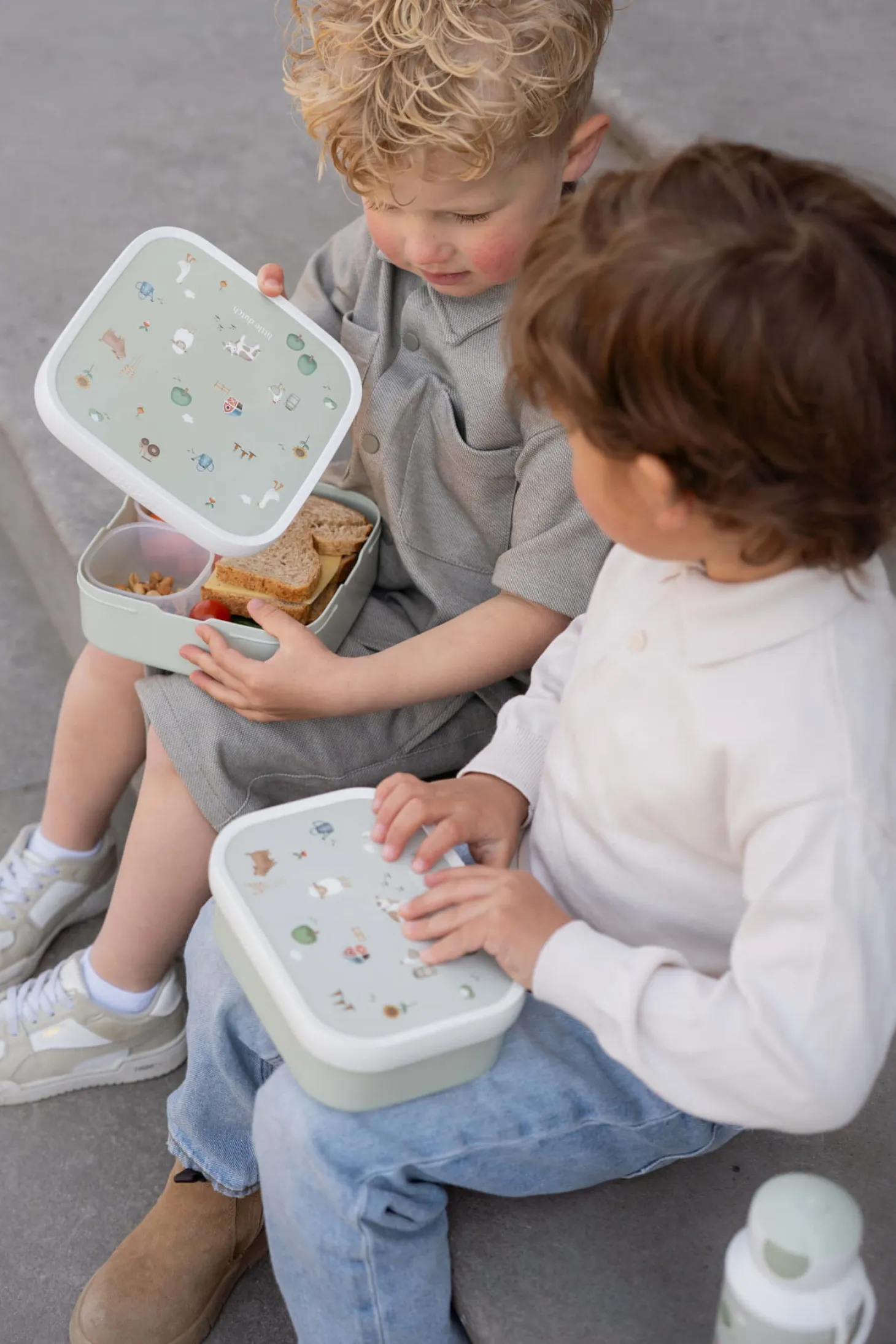 Lunchbox bento duży Little Farm