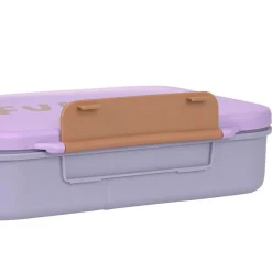 Lunchboxy|Przechowywanie Jedzenia | Lassig Lunchbox Bento z przegródkami Little Gang - Heart lilac