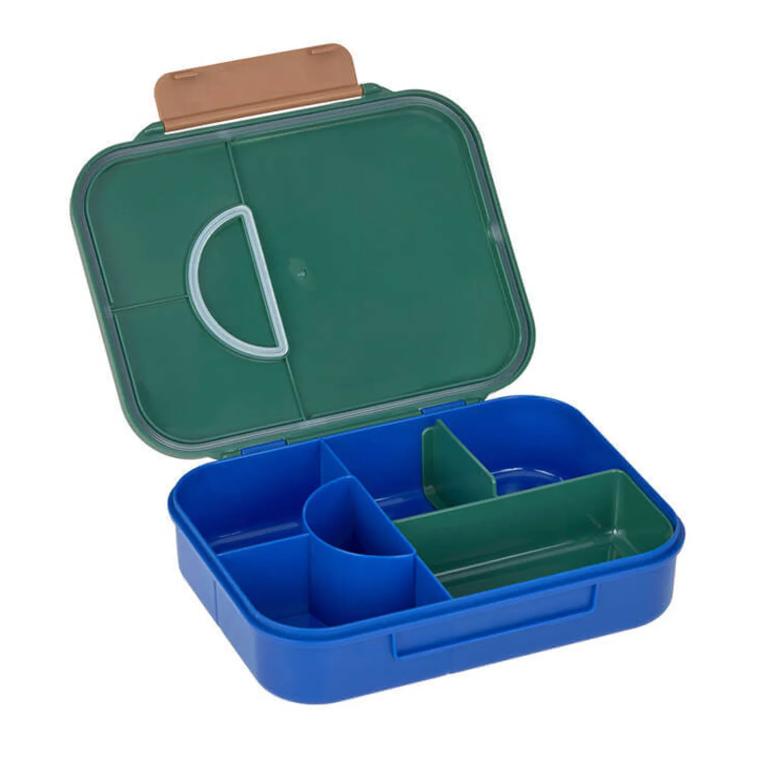 Lunchboxy|Przechowywanie Jedzenia | Lassig Lunchbox Bento z przegródkami Little Gang - Rainbow green