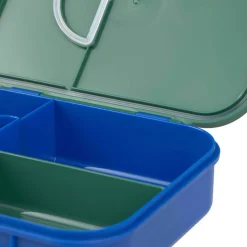 Lunchboxy|Przechowywanie Jedzenia | Lassig Lunchbox Bento z przegródkami Little Gang - Rainbow green