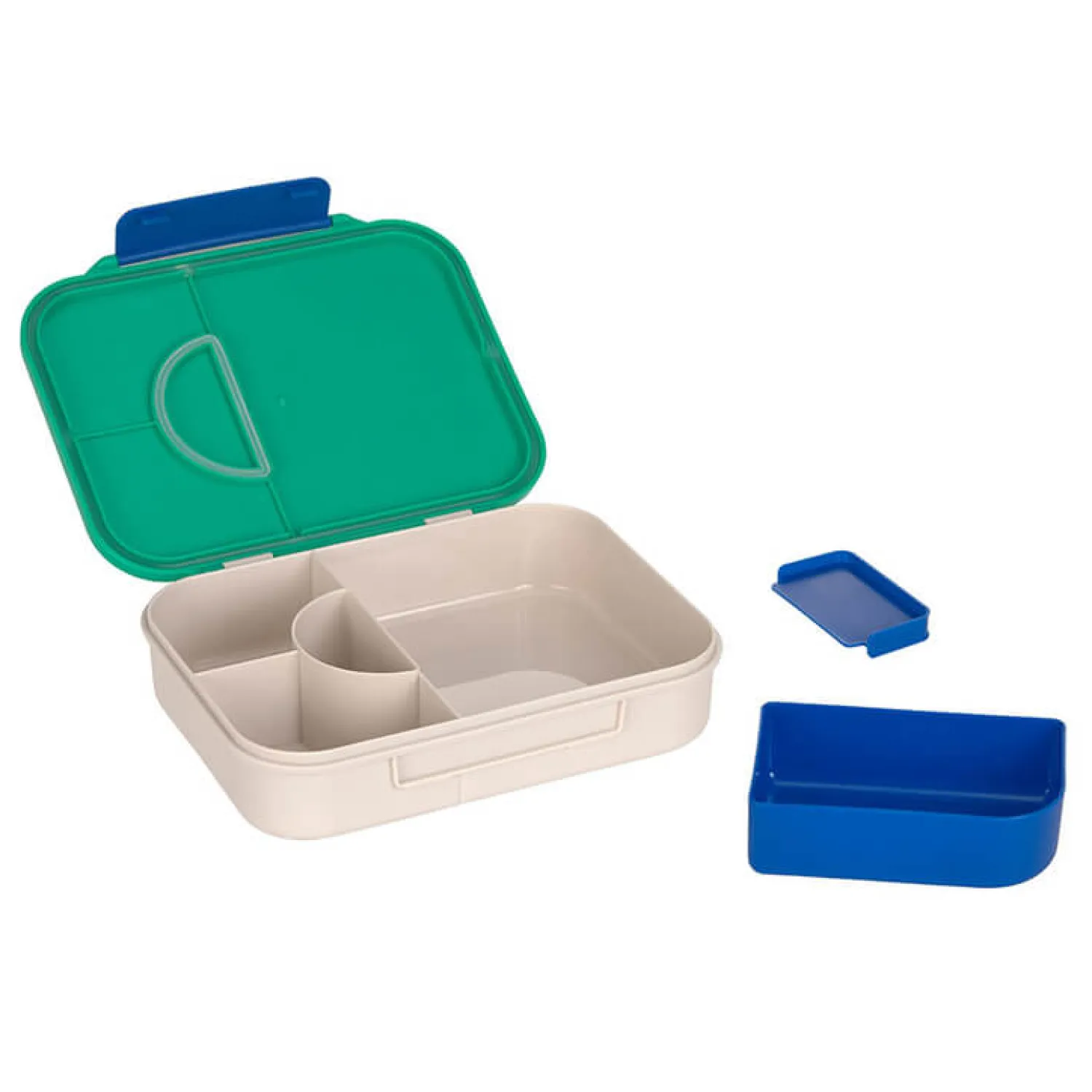 Lunchboxy|Przechowywanie Jedzenia | Lassig Lunchbox Bento z przegródkami Happy Trails Frog
