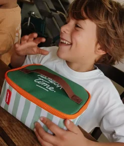 Lunchbox Maxi Green Stripes