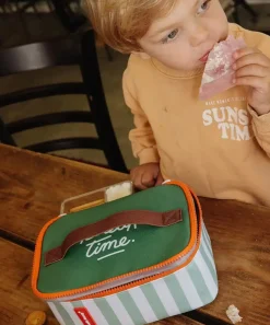Lunchbox Maxi Green Stripes