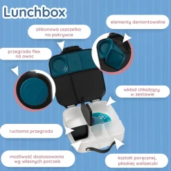 Lunchboxy|Przechowywanie Jedzenia | b.box Lunchbox - Night Vision