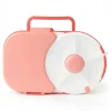 Przechowywanie Jedzenia|Przydatne Akcesoria | GOBE LUNCHBOX & SNACK SPINNER 2IN1 śniadaniówka dla dzieci, Watermelon Pink