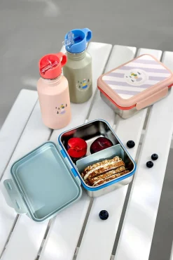 Lunchboxy|Przechowywanie Jedzenia | Lassig Lunchbox ze stali nierdzewnej Sunny Explorer rose & pink