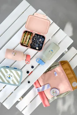 Lunchboxy|Przechowywanie Jedzenia | Lassig Lunchbox ze stali nierdzewnej Sunny Explorer rose & pink