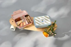 Lunchboxy|Przechowywanie Jedzenia | Lassig Lunchbox ze stali nierdzewnej Sunny Explorer rose & pink