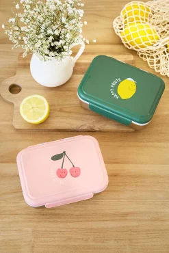 Lunchbox ze stali nierdzewnej Happy Fruits Lemon