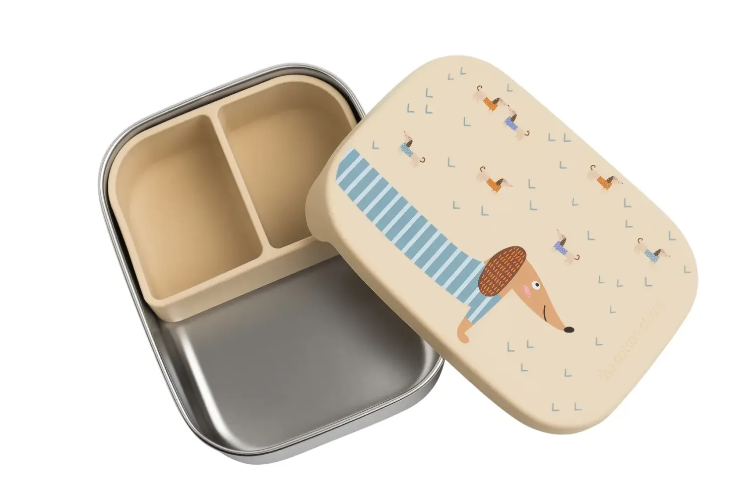 Lunchboxy|Przechowywanie Jedzenia | The cotton cloud Lunchbox ze stali nierdzewnej z wyjmowanymi przegródkami - Teckel