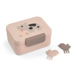 Lunchbox z widelczykami Tiny Farm Powder