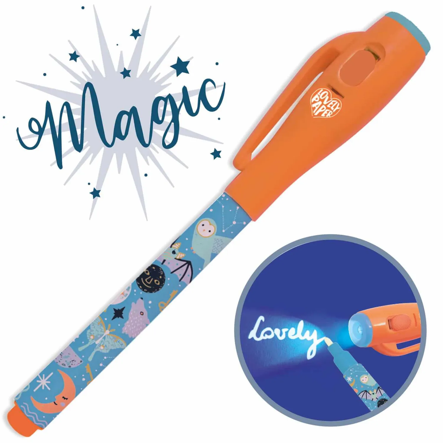 6 Lat+|3 Lata + | Djeco Magiczny długopis Camille