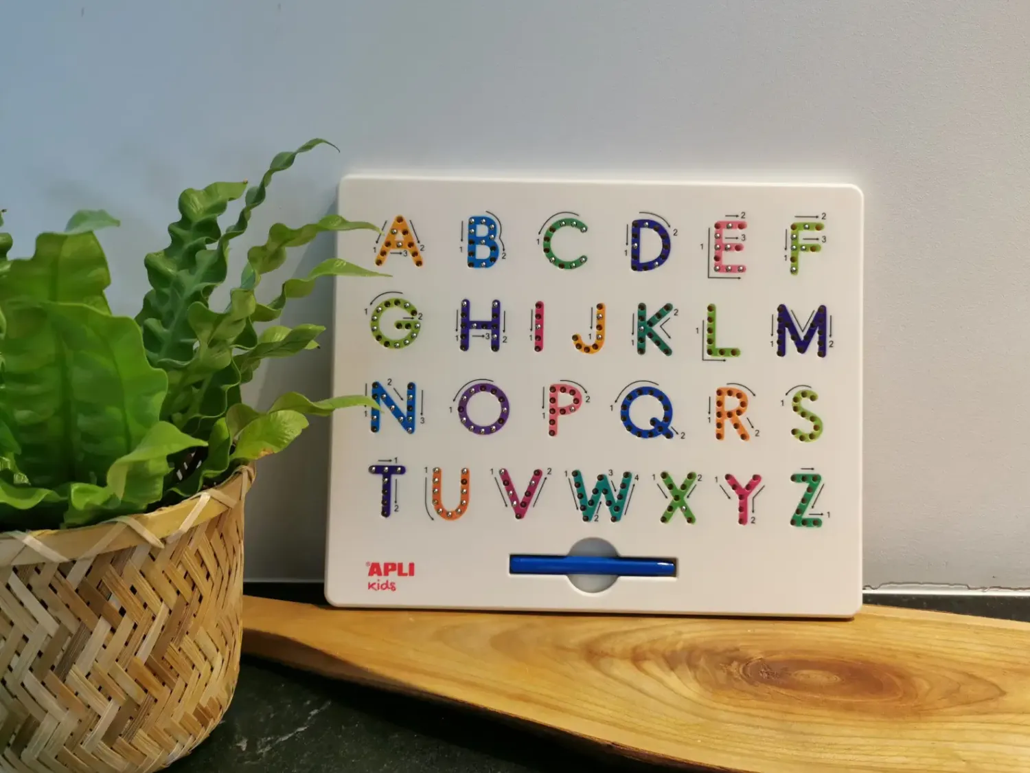 3 Lata +|4 Lata + | Apli Kids Magnetyczna tablica - Litery ABC