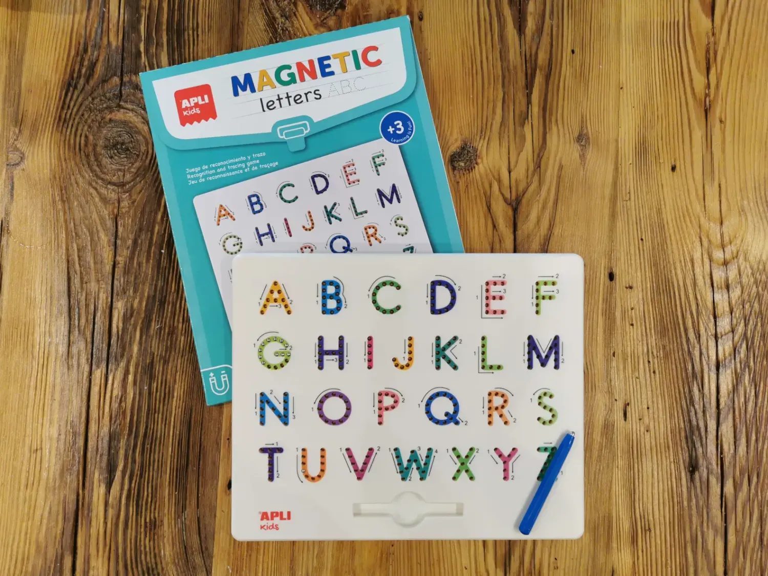3 Lata +|4 Lata + | Apli Kids Magnetyczna tablica - Litery ABC