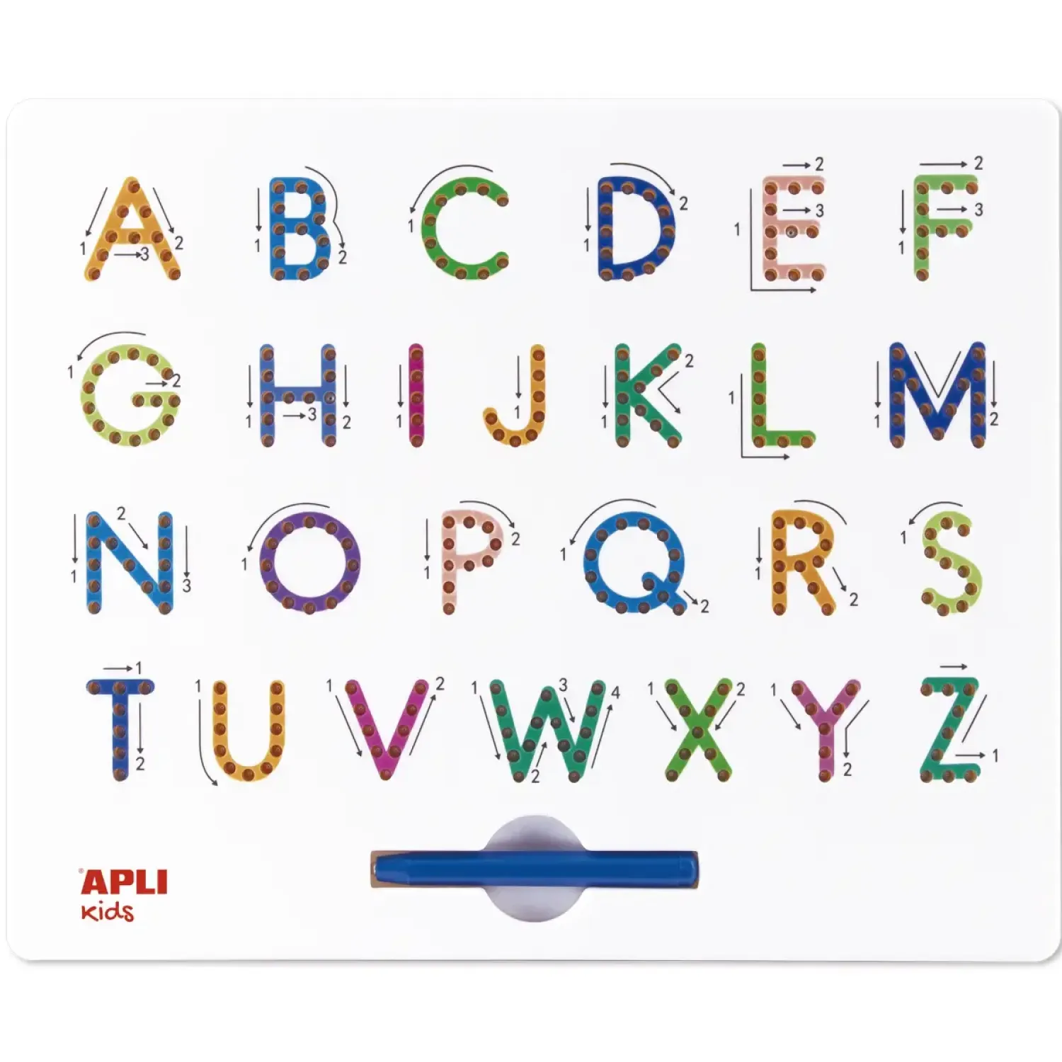 3 Lata +|4 Lata + | Apli Kids Magnetyczna tablica - Litery ABC
