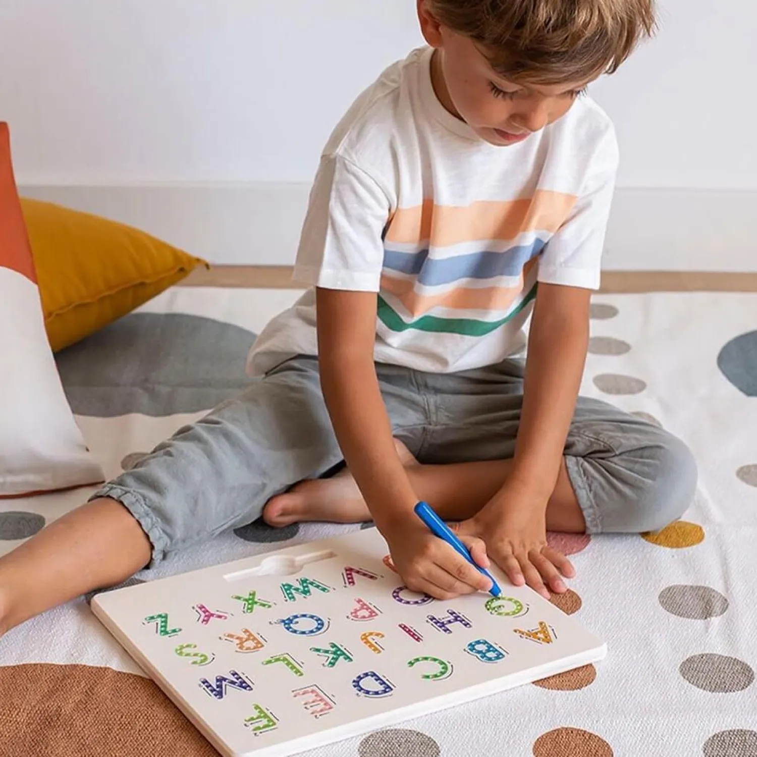 3 Lata +|4 Lata + | Apli Kids Magnetyczna tablica - Litery ABC