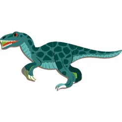 Idealne W Podróży|6 Lat+ | Janod Magnetyczna układanka Dinozaury Magnetibook
