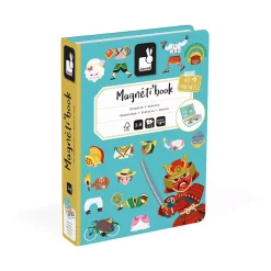 Idealne W Podróży|6 Lat+ | Janod Magnetyczna układanka Historia Magnetibook