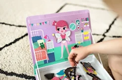 Magnetyczna układanka Kostiumy Dziewczynka Magnetibook