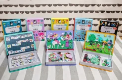Magnetyczna układanka Księżniczki Magnetibook