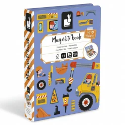 Magnetyczna układanka Plac budowy Magnetibook