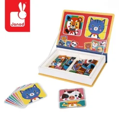 Magnetyczna układanka Puzzle zwierzątka Magnetibook